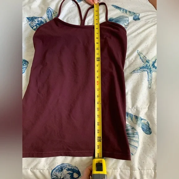 EUC Lululemon Athletica Power Y Tank Top size 10 - Picture 8 of 8